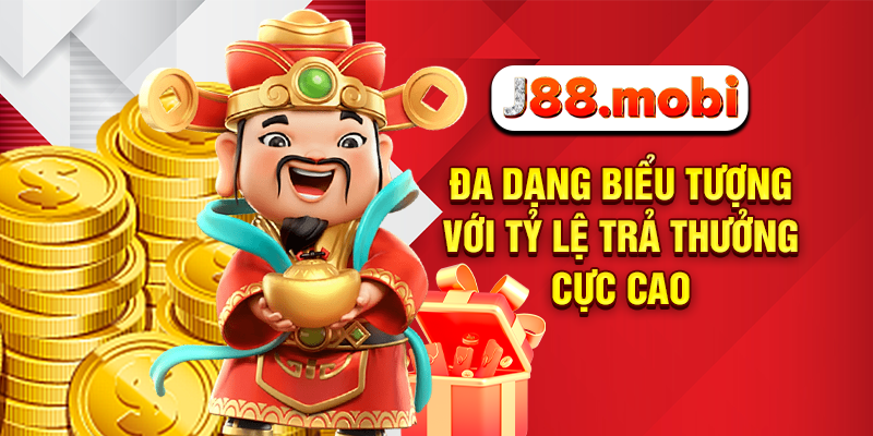 Đa dạng biểu tượng với tỷ lệ trả thưởng cực cao